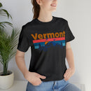 Vermont T-Shirt - Mountain Sunset Unisex Vermont Shirt-40