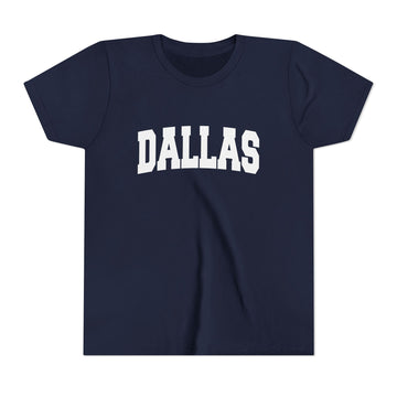 Buy navy Dallas, Texas Youth Graphic Tee - Kids Dallas T Shirt