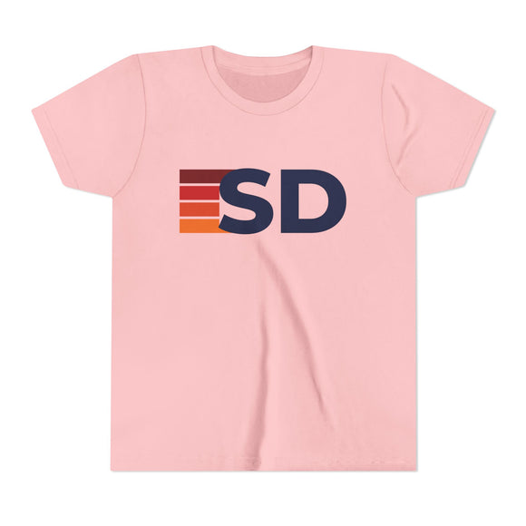 South Dakota Youth Tee - Retro SD T-Shirt
