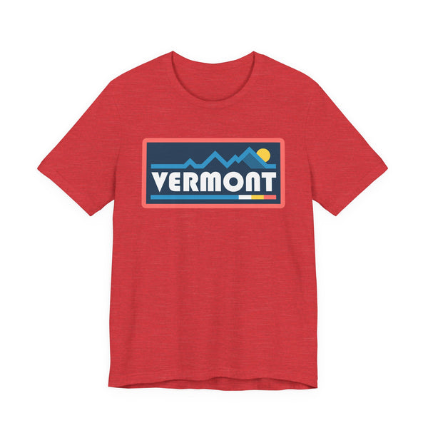 Vermont T Shirt - Retro Graphic Vermont Tee