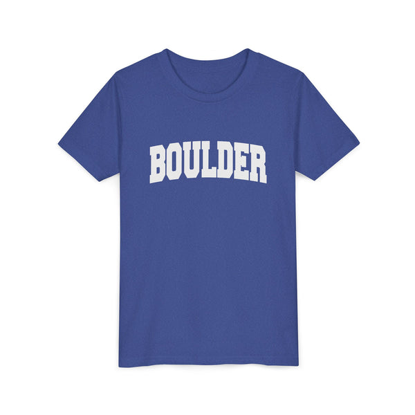 Boulder, Colorado Youth Graphic Tee - Kids Boulder T Shirt