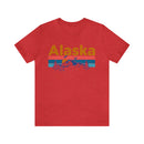 Alaska T-Shirt - Mountain Sunset Unisex Alaska Shirt-6