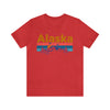 Alaska T-Shirt - Mountain Sunset Unisex Alaska Shirt