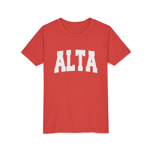 Alta, Utah Youth Graphic Tee - Kids Alta T Shirt