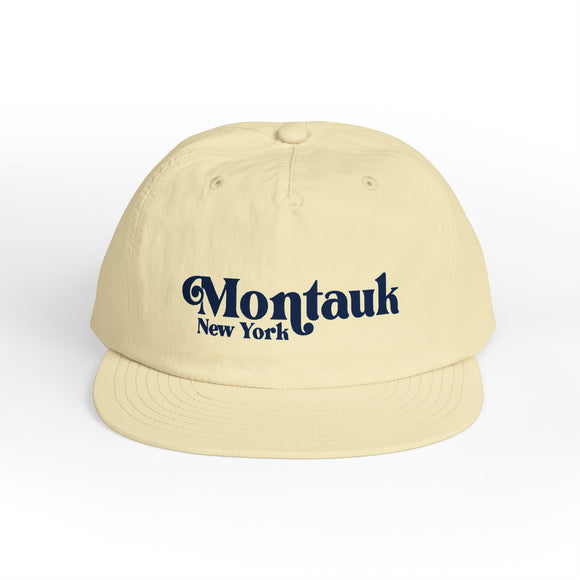 Montauk, New York Retro Surf Cap