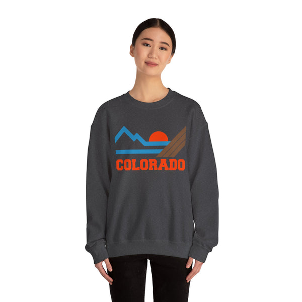 Colorado Sweatshirt - Mountain Colorado Crewneck Sweatshirt