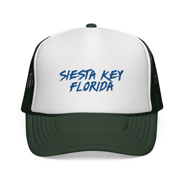 Siesta Key Trucker Cap | Florida Hat - 0
