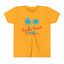 Myrtle Beach, South Carolina Youth Shirt - Retro Palm Tree Myrtle Beach Kid's T-Shirt-5
