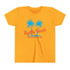 Myrtle Beach, South Carolina Youth Shirt - Retro Palm Tree Myrtle Beach Kid's T-Shirt