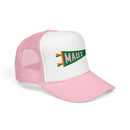 Maui, Hawaii Pennant Trucker Hat — Retro Flag Foam Cap-8