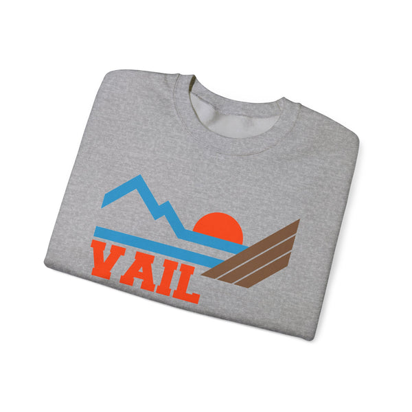 Vail, Colorado Sweatshirt - Mountain Vail Crewneck Sweatshirt