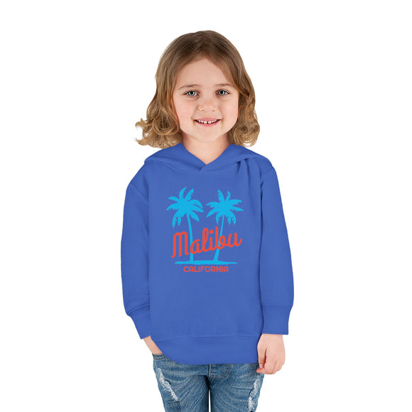 Malibu, California Toddler Hoodie - Unisex Malibu Toddler Sweatshirt