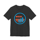 Maine T Shirt - Retro Trees Maine Tee-4