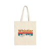 Whistler, Canada Tote Bag - Cotton Canvas Whistler Bag