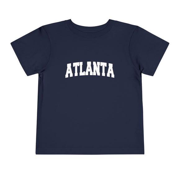 Atlanta Toddler Graphic Tee - Kids Atlanta Vacation T-Shirt