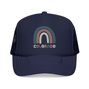 Colorado Trucker Hat - Rainbow Colorado Cap