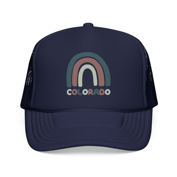 Colorado Trucker Hat - Rainbow Colorado Cap