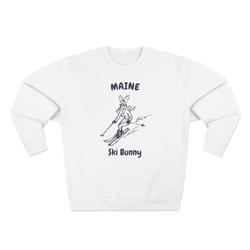 Premium Maine Ski Bunny Sweatshirt - 0