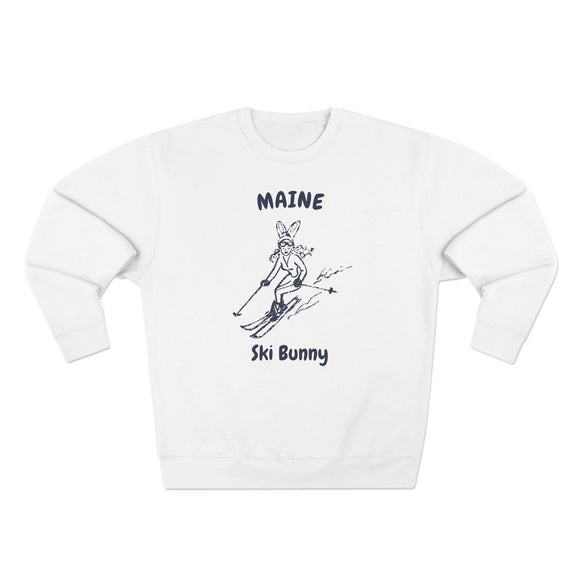 Premium Maine Ski Bunny Sweatshirt