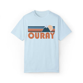 Buy chambray Ouray, Colorado Graphic Tee, Comfort Colors Retro Unisex Ouray T shirt, Mountain Adventure Shirt