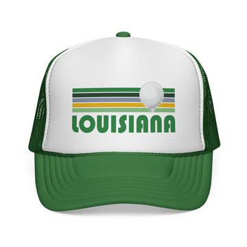Louisiana Retro Louisiana Trucker Hat - 0