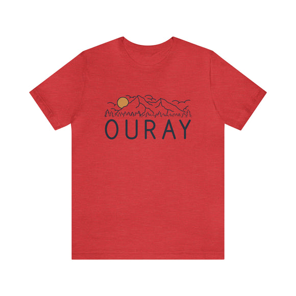 Ouray, Colorado T-Shirt - Retro Unisex Ouray Shirt