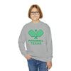 Texas Youth Sweatshirt - Pickleball Unisex Kid's Texas Crewneck Sweatshirt