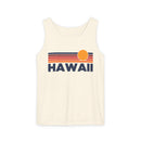 Hawaii Retro Sunstripe Tank Top | Comfort Colors - 100% Cotton-2