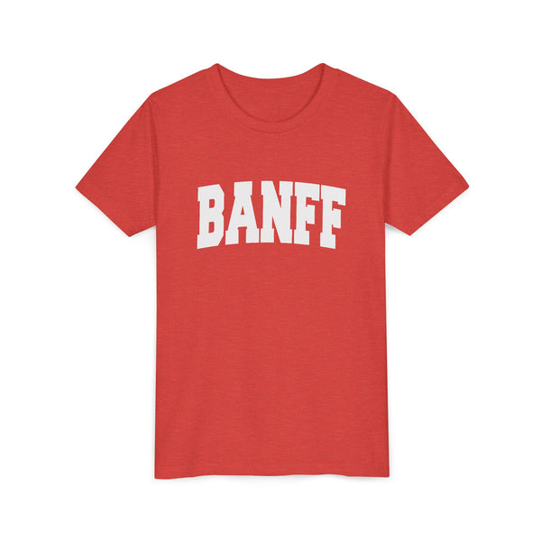 Copy of Banff, Canada Youth Graphic Tee - Kids Banff T Shirt