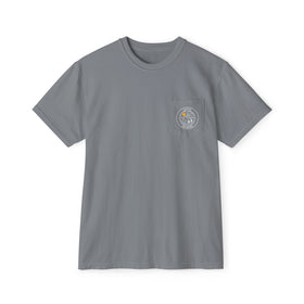 Aspen, Colorado Pocket Tee Shirt, Garment-Dyed Shirt, Mountain Graphic Tee, Comfort Colors