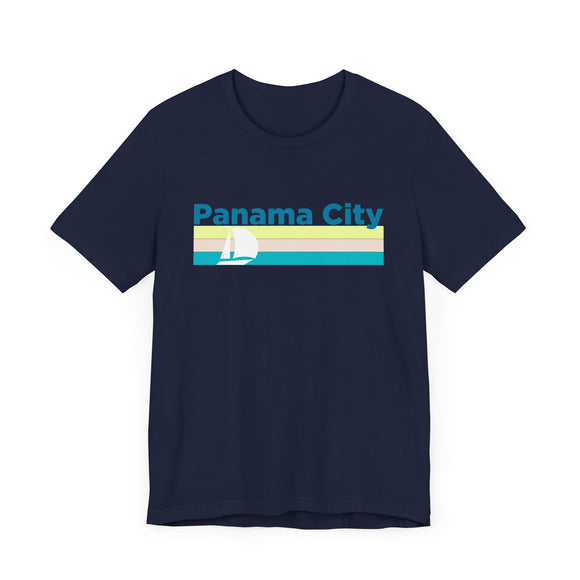 Panama City, Florida T Shirt - Sailboat Graphic Tee