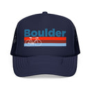 Boulder, Colorado Trucker Hat - Foam Boulder Bike Cap-3