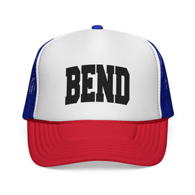 Bend, Oregon Collegiate Style Trucker Hat