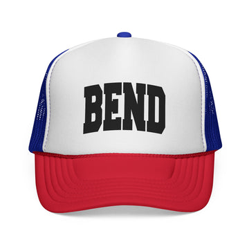 Bend, Oregon Collegiate Style Trucker Hat