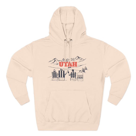 Premium Utah Après-ski Hoodie - Unisex Sweatshirt