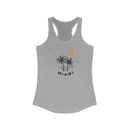Miami, Florida Women's Racerback Tank Top-4