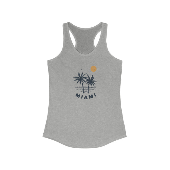 Miami, Florida Women's Racerback Tank Top