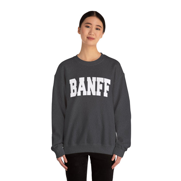 Banff, Canada Sweatshirt - Unisex Graphic Crewneck