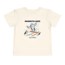 Mammoth Lakes, California Yeti Snowboard Toddler Tee-1