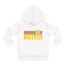 Austin, Texas Toddler Hoodie - Retro Sunrise Unisex Austin Toddler Sweatshirt-5