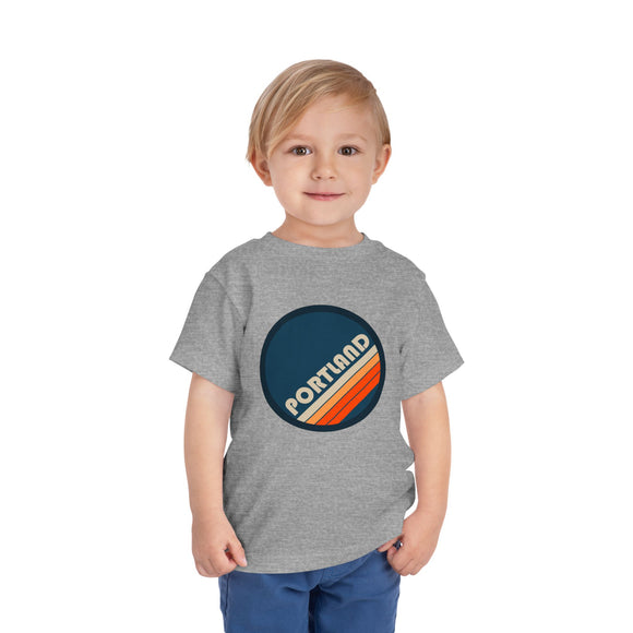 Portland, Oregon Toddler Graphic Tee - Kids Portland Shirt