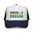Oregon Retro Golf Trucker Hat-5