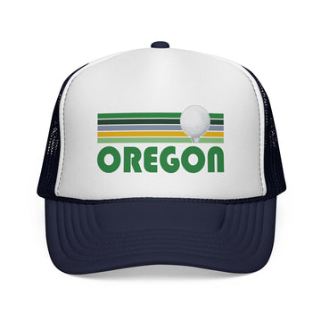Buy dark-navy Oregon Retro Golf Trucker Hat