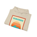 Durango, Colorado Mountain Sun Hoodie - Unisex Hooded Sweatshirt, Travel Sweatshirt, Sunset-21