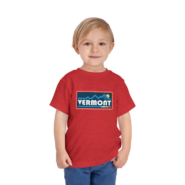 Vermont Toddler Graphic Tee - Kids Vermont Shirt