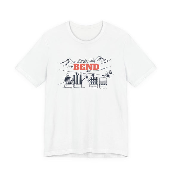 Bend, Oregon Après-ski T-Shirt - Vintage Mountain Graphic Tee