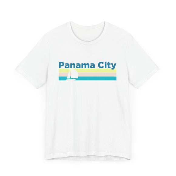 Panama City, Florida T Shirt - Sailboat Graphic Tee