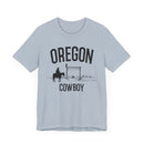 Oregon Cowboy T Shirt - Oregon Graphic Tee-17