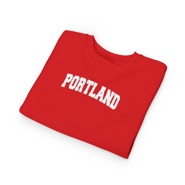 Portland, Oregon Sweatshirt - Portland Toddler Crewneck Sweatshirt