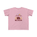 Michigan Toddler T-Shirt - Unisex Toddler Michigan Shirt-4